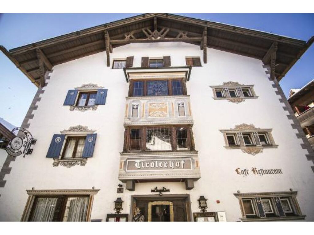 chalet tirolerhof in serfaus vooraanzicht
