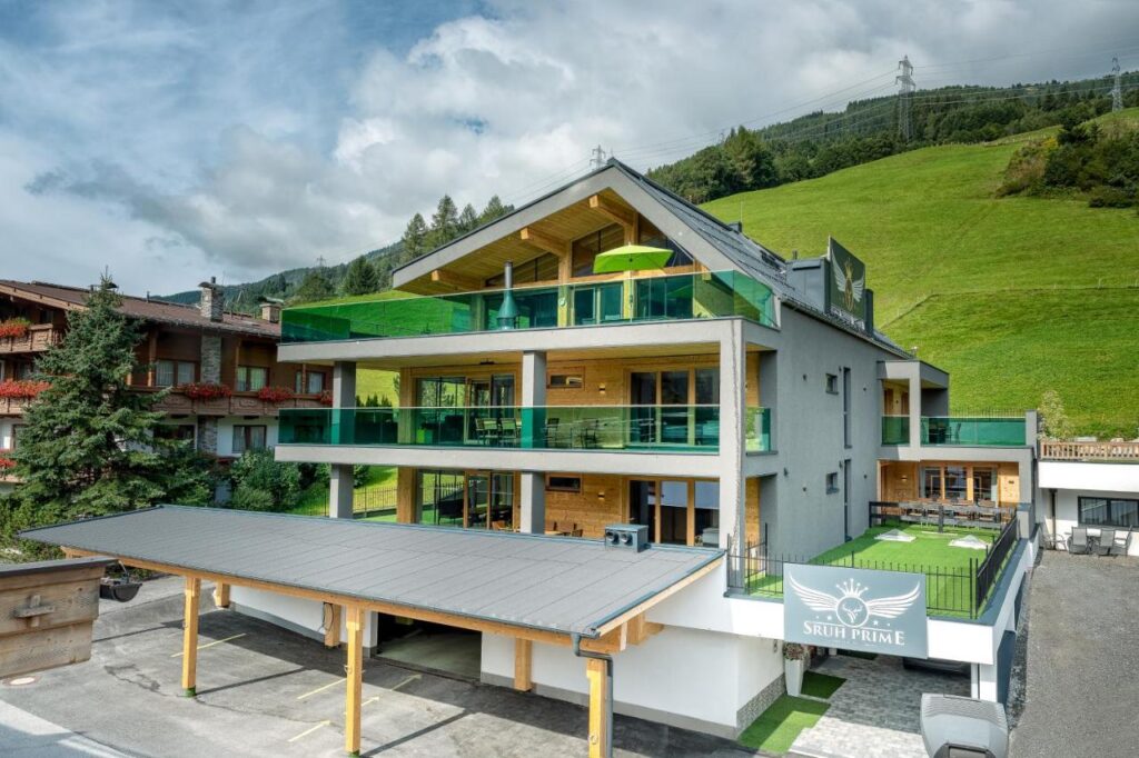 Vooraanzicht sruh prime apartment