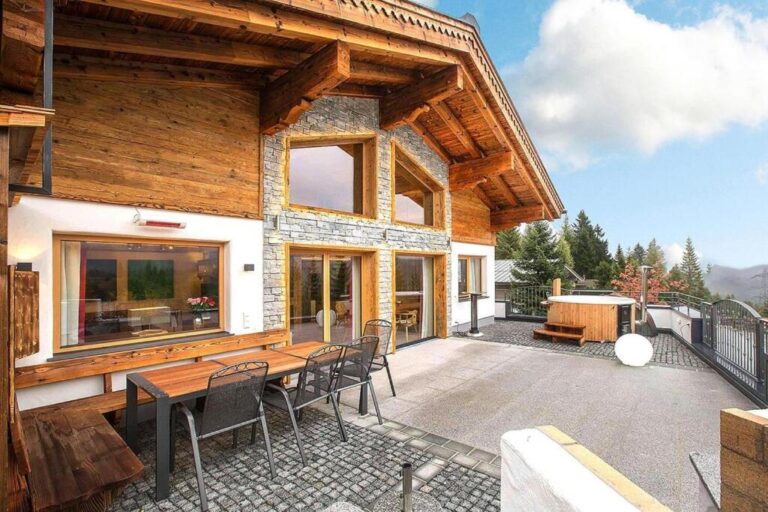 buitenaanzicht van Chalet Edelweissalm