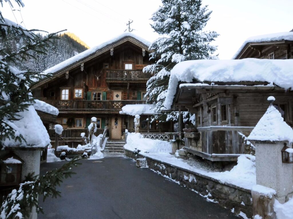 vooraanzicht Chalet Forsthaus Daringer