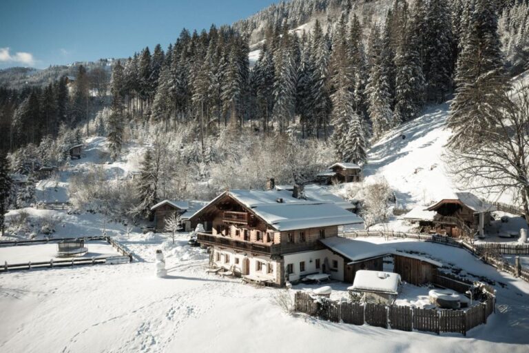 Vooraanzicht van Chalet Kleinbretteneben