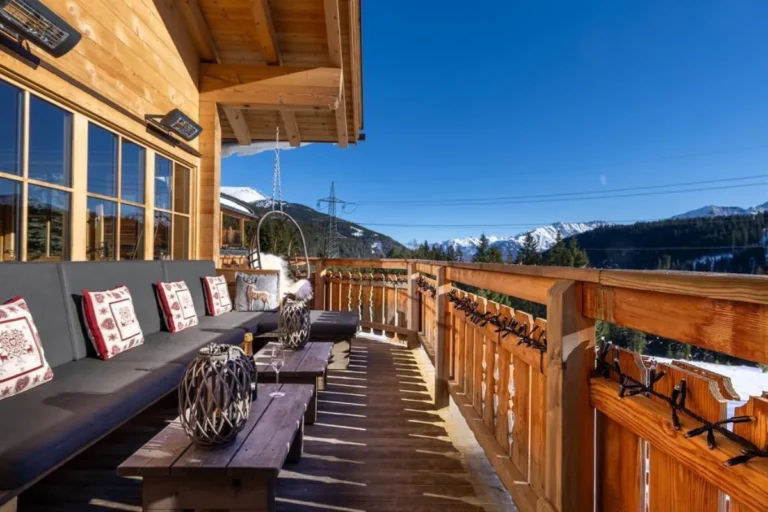 Balkon van Mooshütte