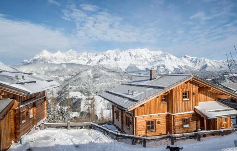 chalet miterspitz in pichl bei schaldming achterkant