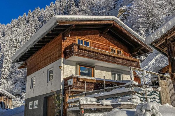 Buitenaanzicht van Chalet-appartement Leiter