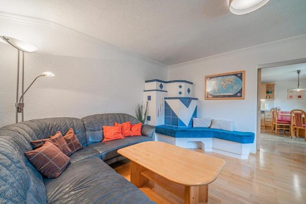 Woonkamer van Chalet-appartement Leiter