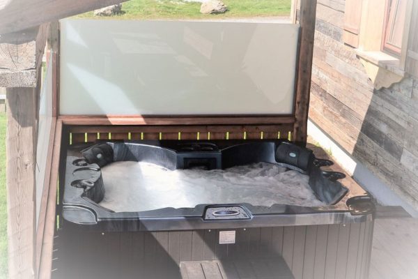 Jacuzzi bij almchalet am katschberg