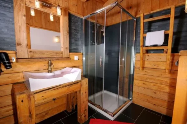 almchalet sneeberg in muhlbach am hochkoning badkamer