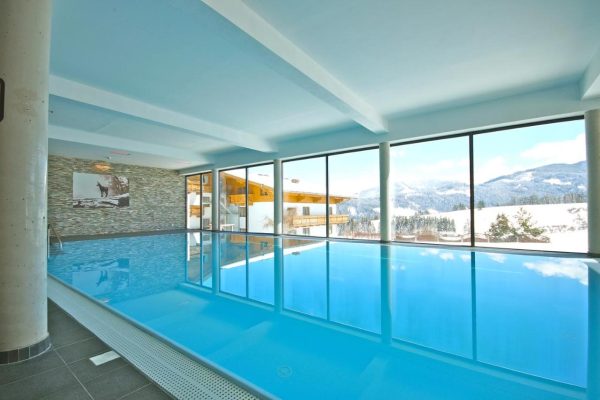 binnenzwembad van Appartementen Alpin Apart
