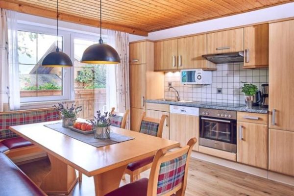 keuken bij Appartementen Alpin Apart