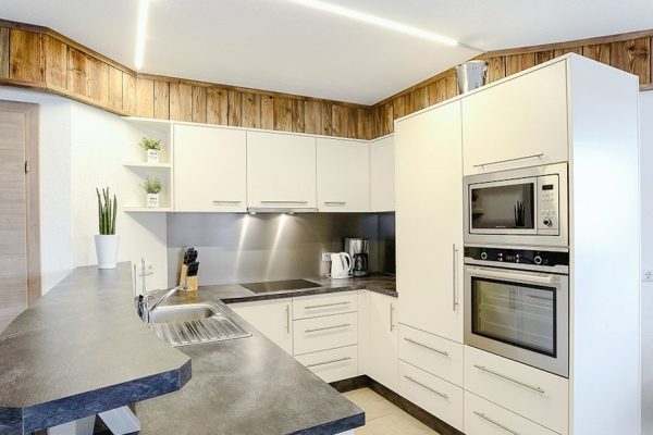 Keuken bij Chalet Am Trogwohl
