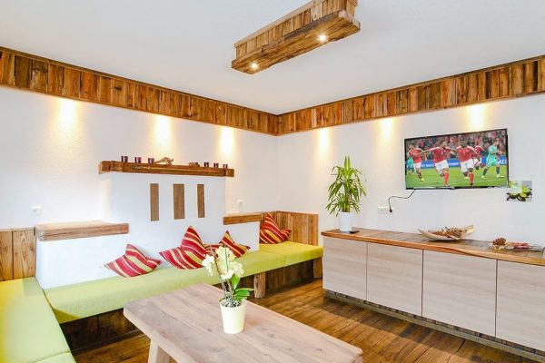 Woonkamer van Chalet Am Trogwohl
