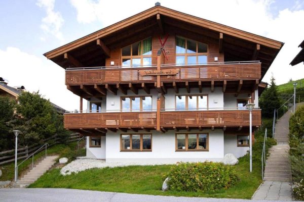 buitenaanzicht van Chalet-appartement Bärlerhof