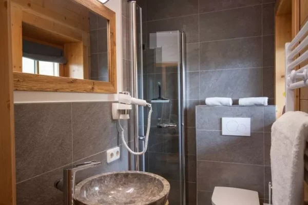Badkamer van Chalet Bachalm 1802