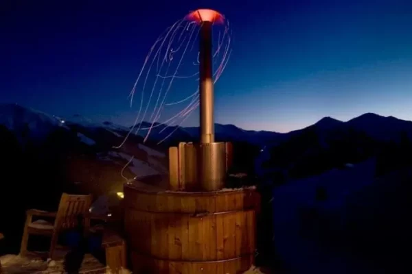 hottub van Chalet Bachalm 1802