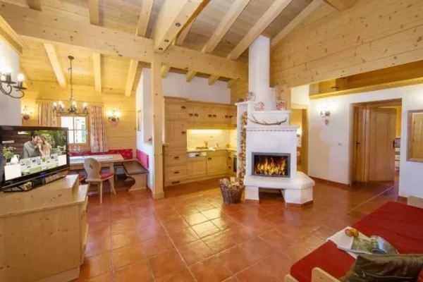 woonkamer van chalet Bachalm 2006