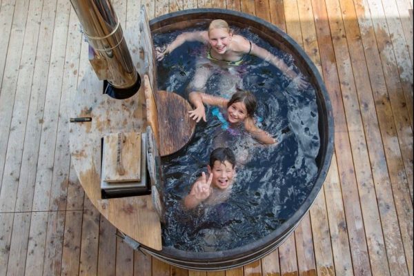 hottub van chalet jagdhaus