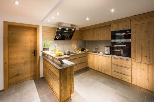 keuken van chalet jagdhaus