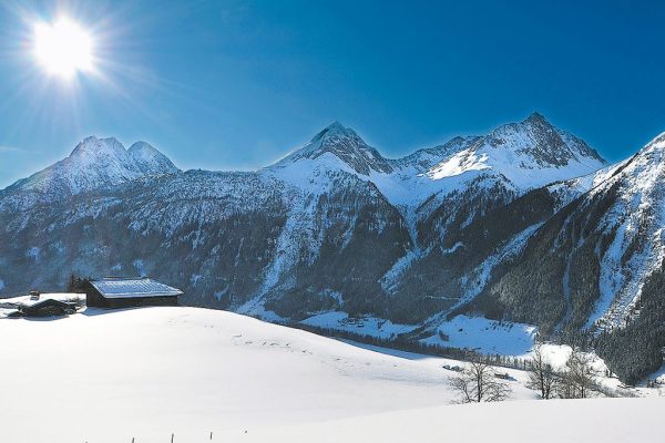Uitzicht bij Chalet Bergblick