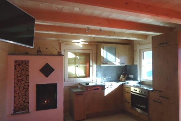 keuken bij Chalet Bergjuwel