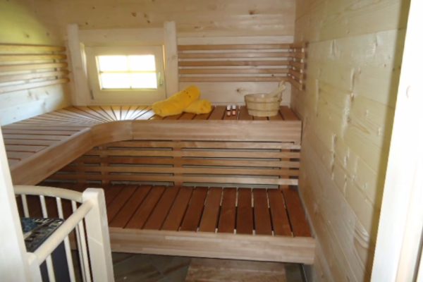 sauna bij Chalet Bergjuwel