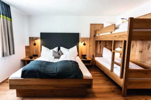 chalet bergseegut i in wagrain slaapkamer