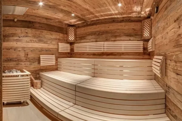 Sauna bij chalet brechhorn