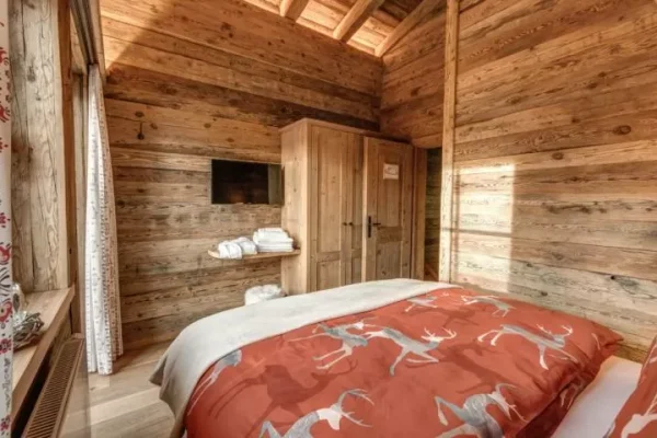 Slaapkamer van chalet brechhorn