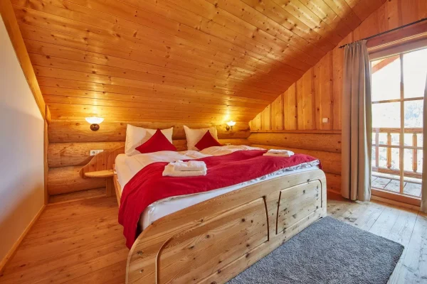 chalet dreihittn murmeltier in saalbach slaapkamer