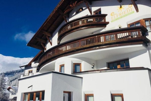 chalet elfriede in serfaus vooraanzicht