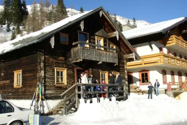 vooraanzicht van Chalet Gottschallalm