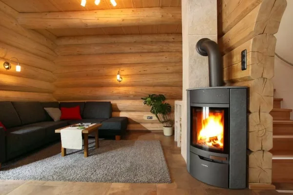woonkamer bij Chalet Heim kirchberg