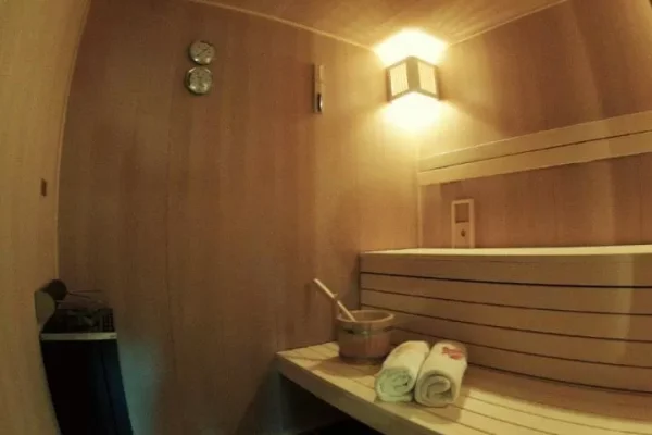 sauna bij halet Hennleiten Hütte