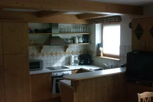 keuken van Chalet Hochlandhäusl