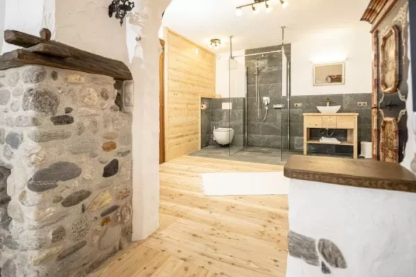 badkamer bij Chalet Katharina
