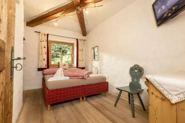 slaapkamer twee van Chalet Katharina