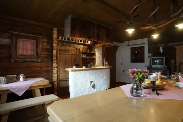 woonkamer bij Chalet Landhaus Daringer