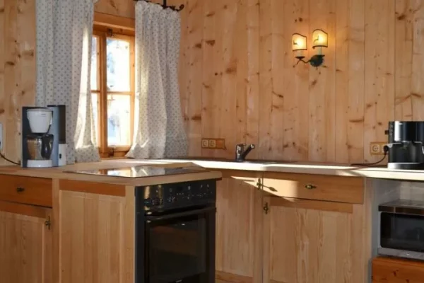 chalet lennkhutte in rauris keuken