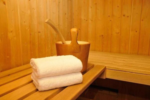 chalet levett in st. anton sauna