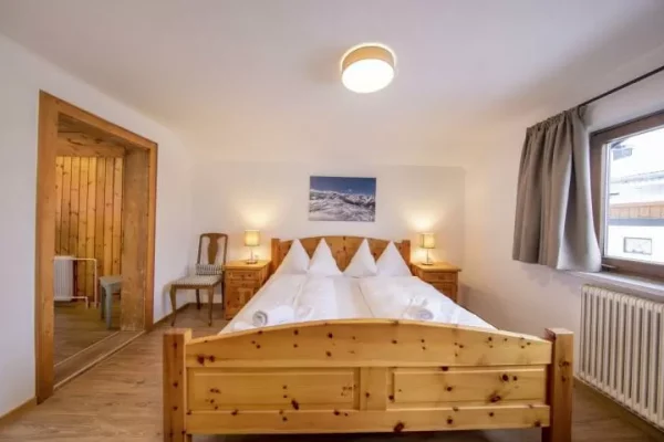 chalet oma frieda in mittersil slaapkamer