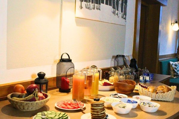 chalet ruth in solden gecaterd ontbijt