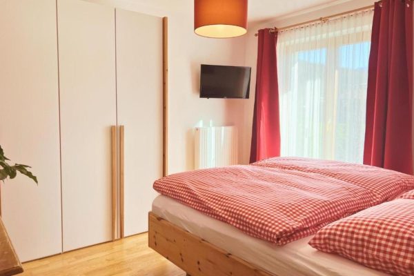 slaapkamer bij Chalet Skida