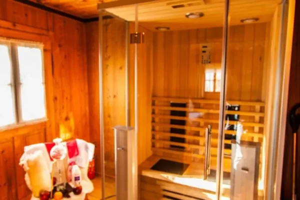 sauna bij Chalet Stollenberghutte