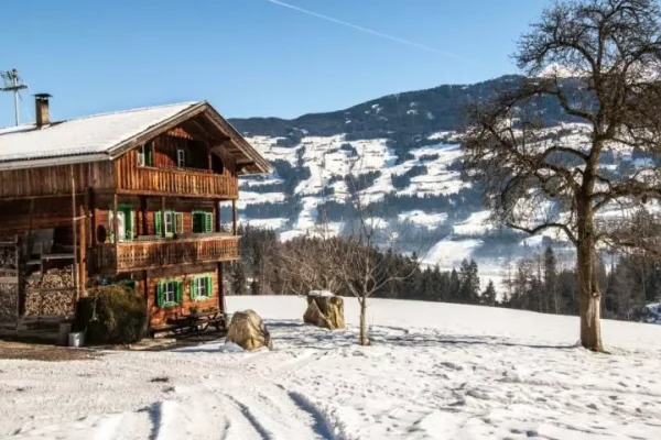 vooraanzicht van Chalet Stollenberghutte