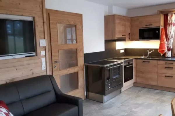 keuken van Chalet Toni Hausl