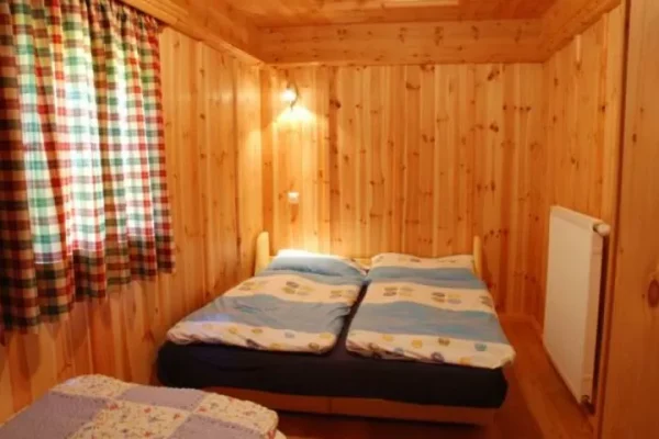 slaapkamer van Chalet Zirbenhutte
