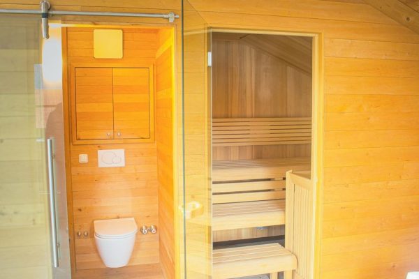 sauna bij emma's chalet
