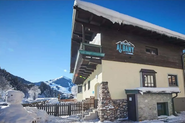 Buitenaanzicht van Holiday Lodge Fabian