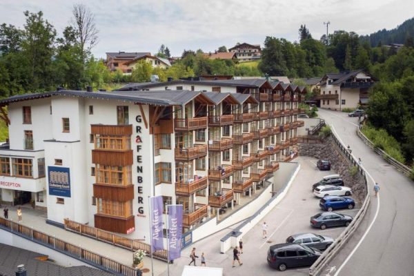 hotel grafenberg resort in wagrain vooraanzicht