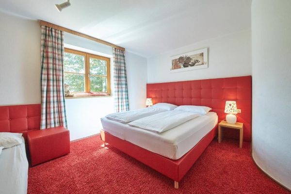 slaapkamer bij Landhaus Felix