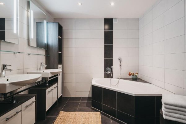 badkamer bij Residence Kristall
